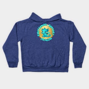 Emotional Support Dragon Kids Hoodie